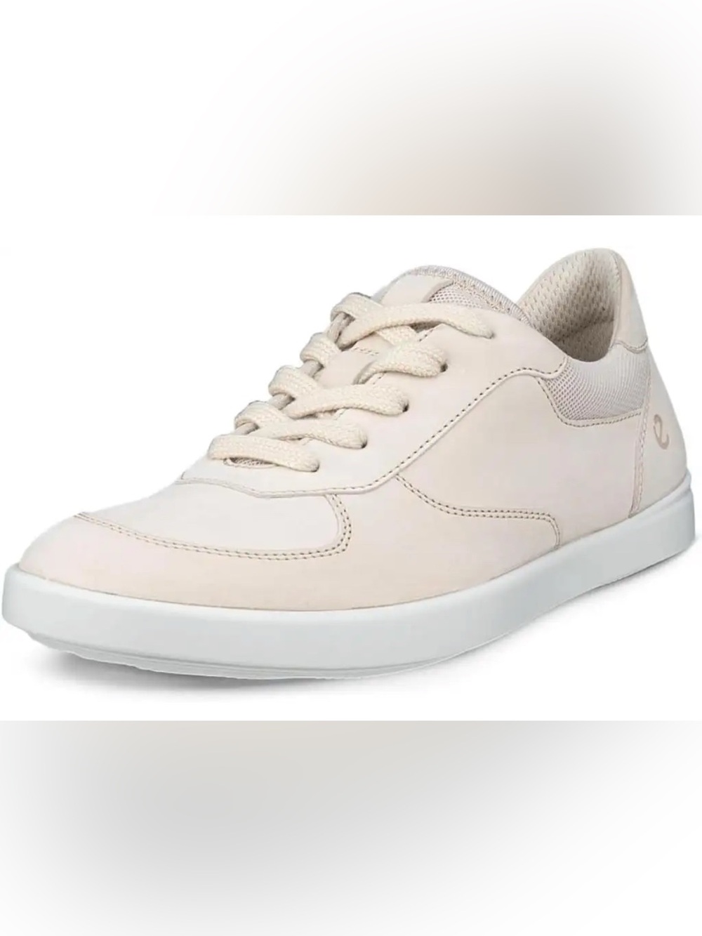 ECCO Leisure Retro Lace Up Comfort Sneaker In Limestone Women’s Size 11-11.5 New